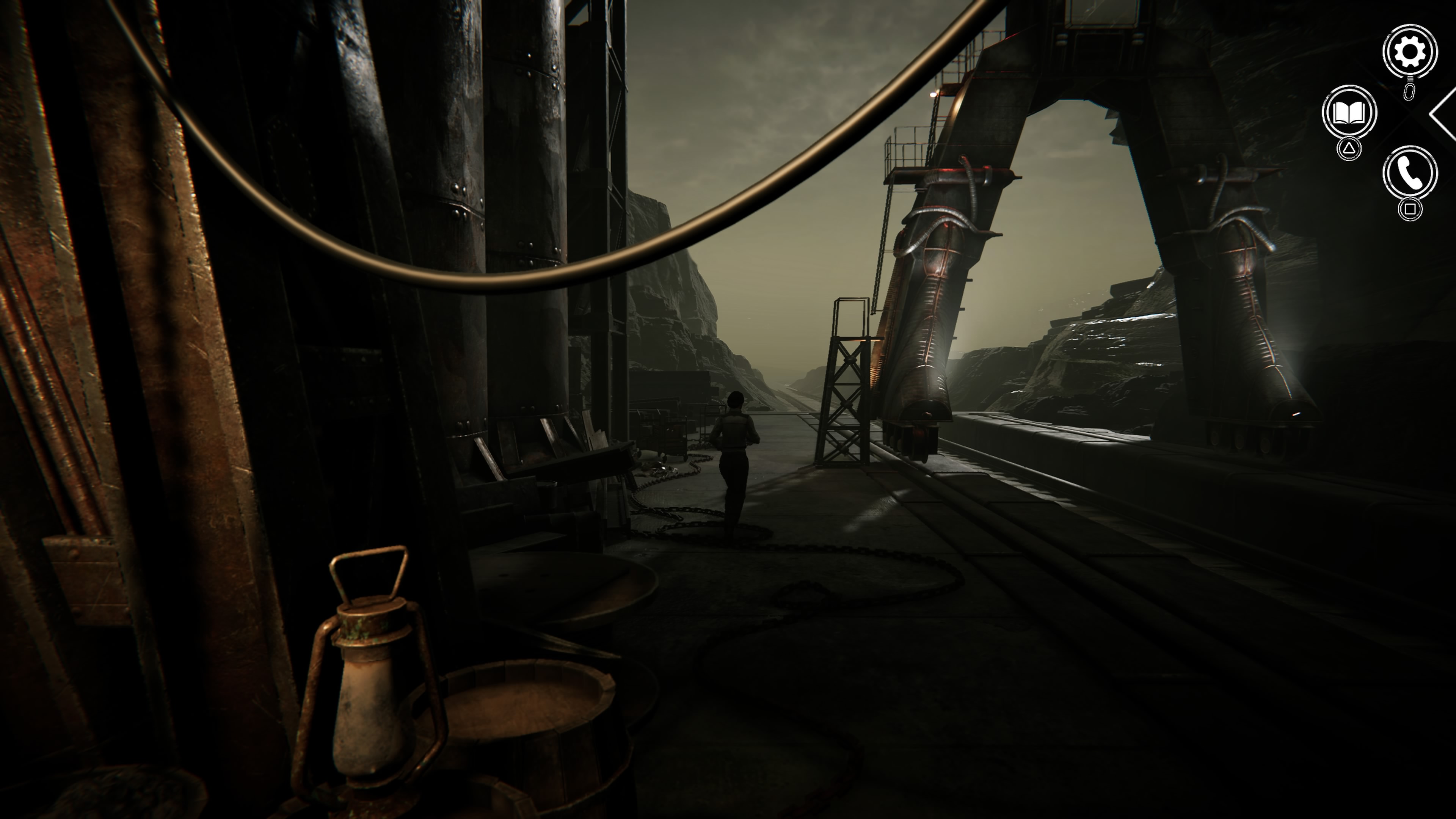 Syberia Remastered - Komkołzgrad: miasto mroku, ręce Oskara, tunel, dyrektor, Helena Romański