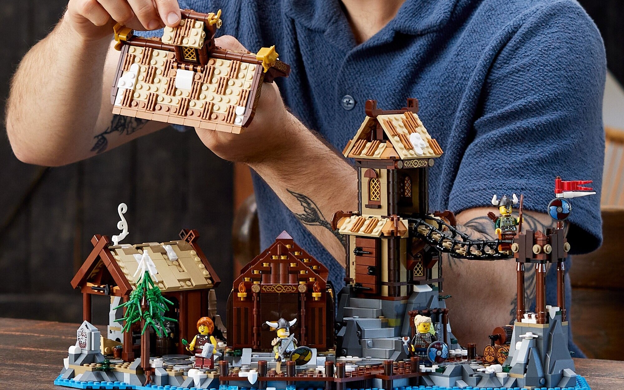 lego wioska wikingów