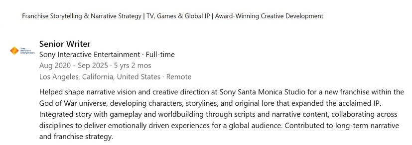 God of War Universe Linkedin