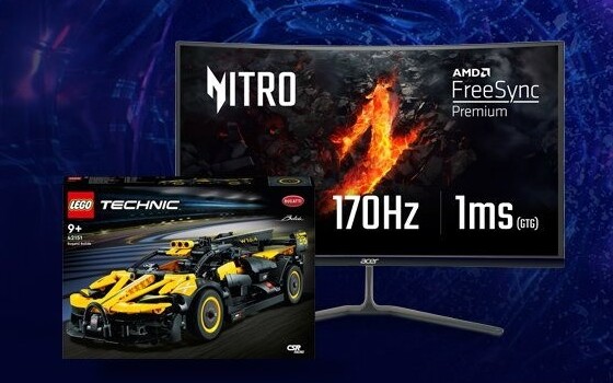 monitor acer i lego technic