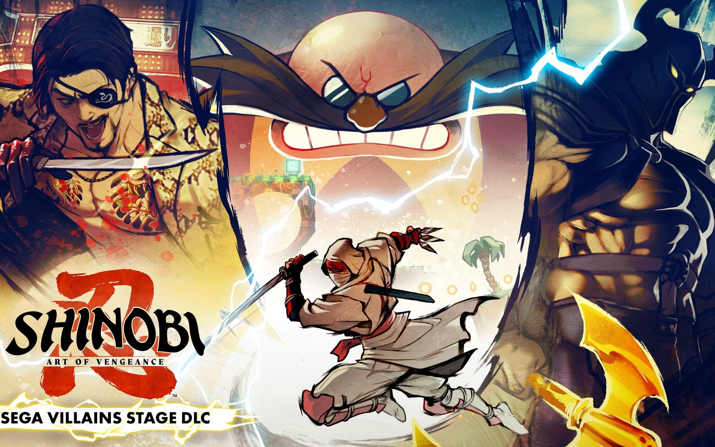 Kultowi złoczyńcy Segi wkraczają do akcji. Mamy zwiastun i datę premiery DLC do Shinobi: Art of Vengeance