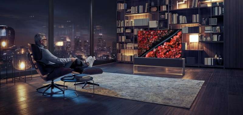 LG Signature OLED R to pierwszy na świecie zwijany telewizor