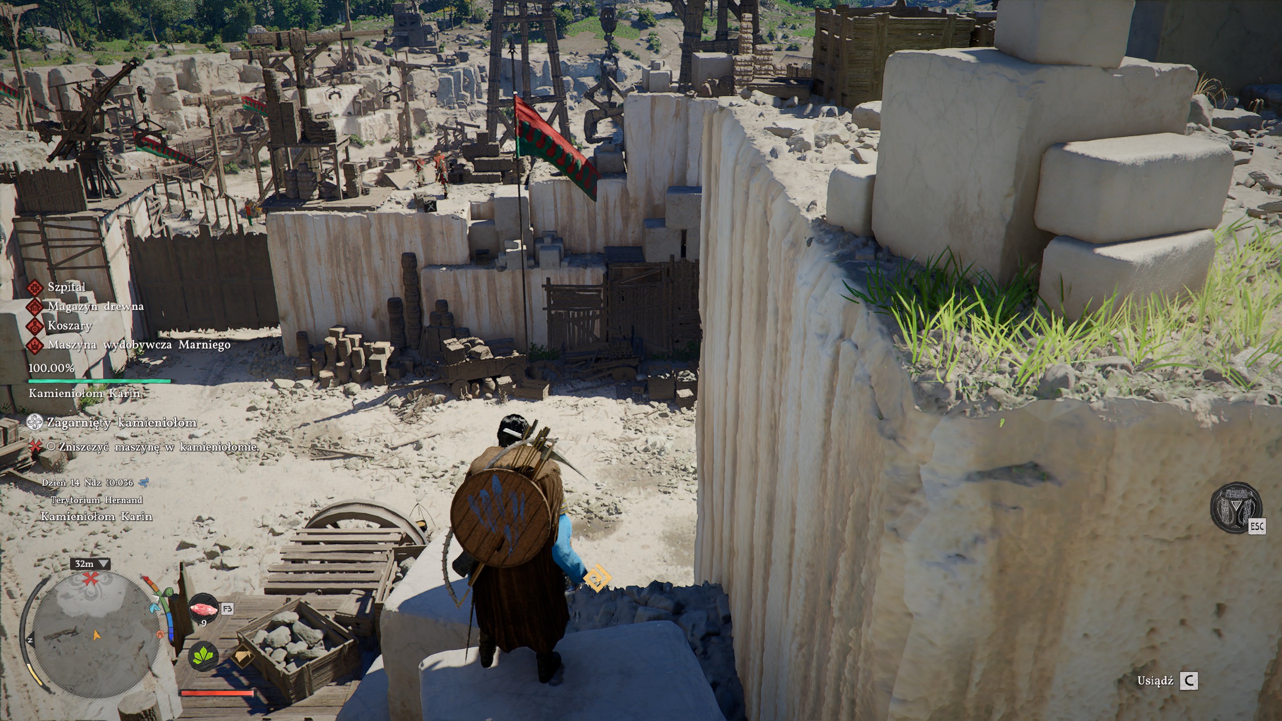 Crimson Desert - Zagarnięty kamieniołom: maszyna wydobywcza Marniego