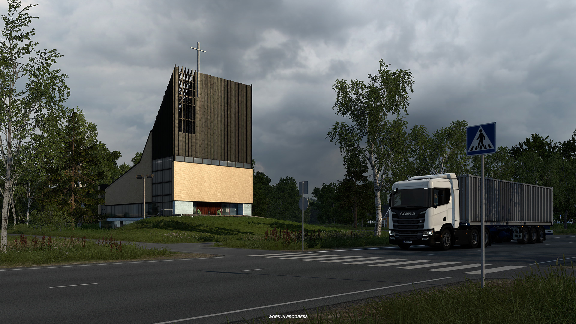 Euro Truck Simulator 2 - Nordic Horizons & Benelux Rework #3