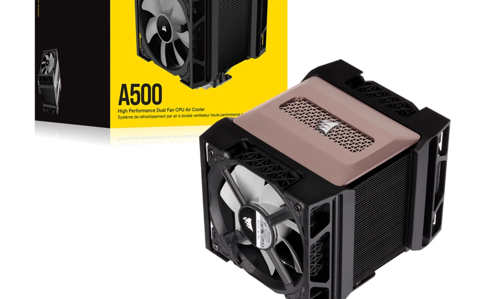 Corsair A500 Dual Fan CPU Cooler