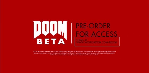 Beta Dooma będzie grywalna jedynie na PS4, Xboksie One i PC