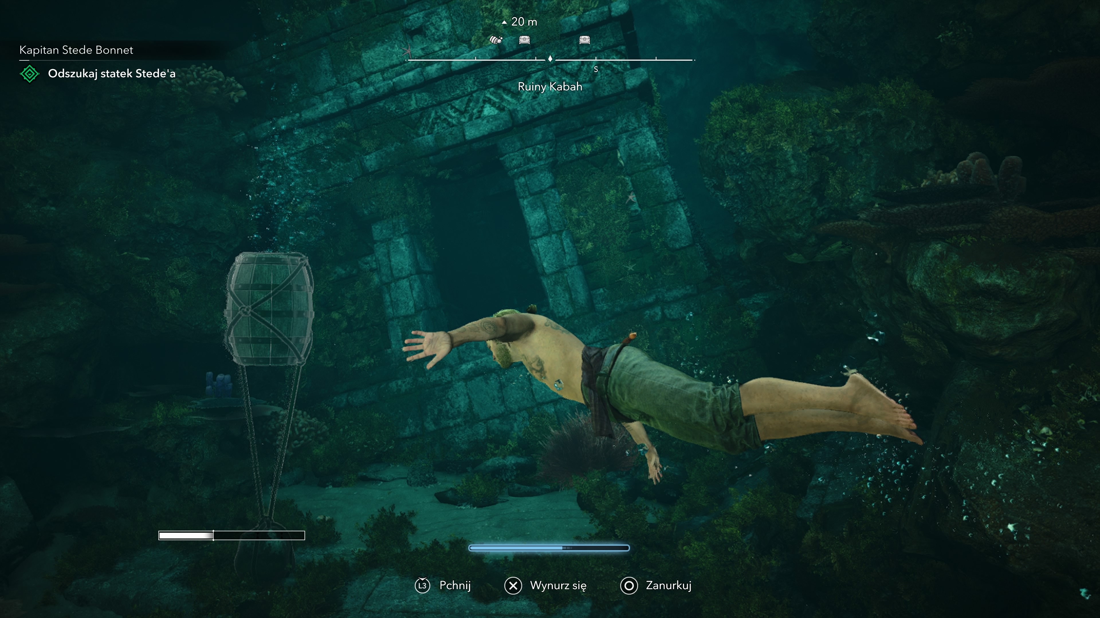 Assassin's Creed Black Flag Resynced - Ruiny Kabah: skrzynie i sekrety
