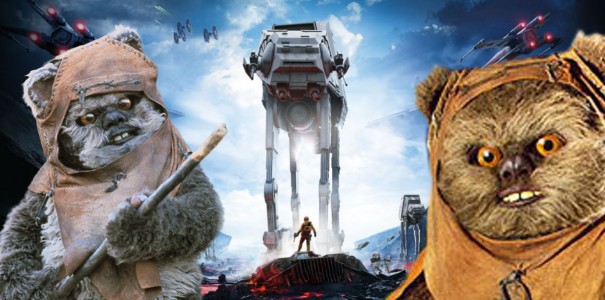 W Star Wars Battlefront zobaczymy Ewoki, AT-AT poruszać się będą "po szynach"