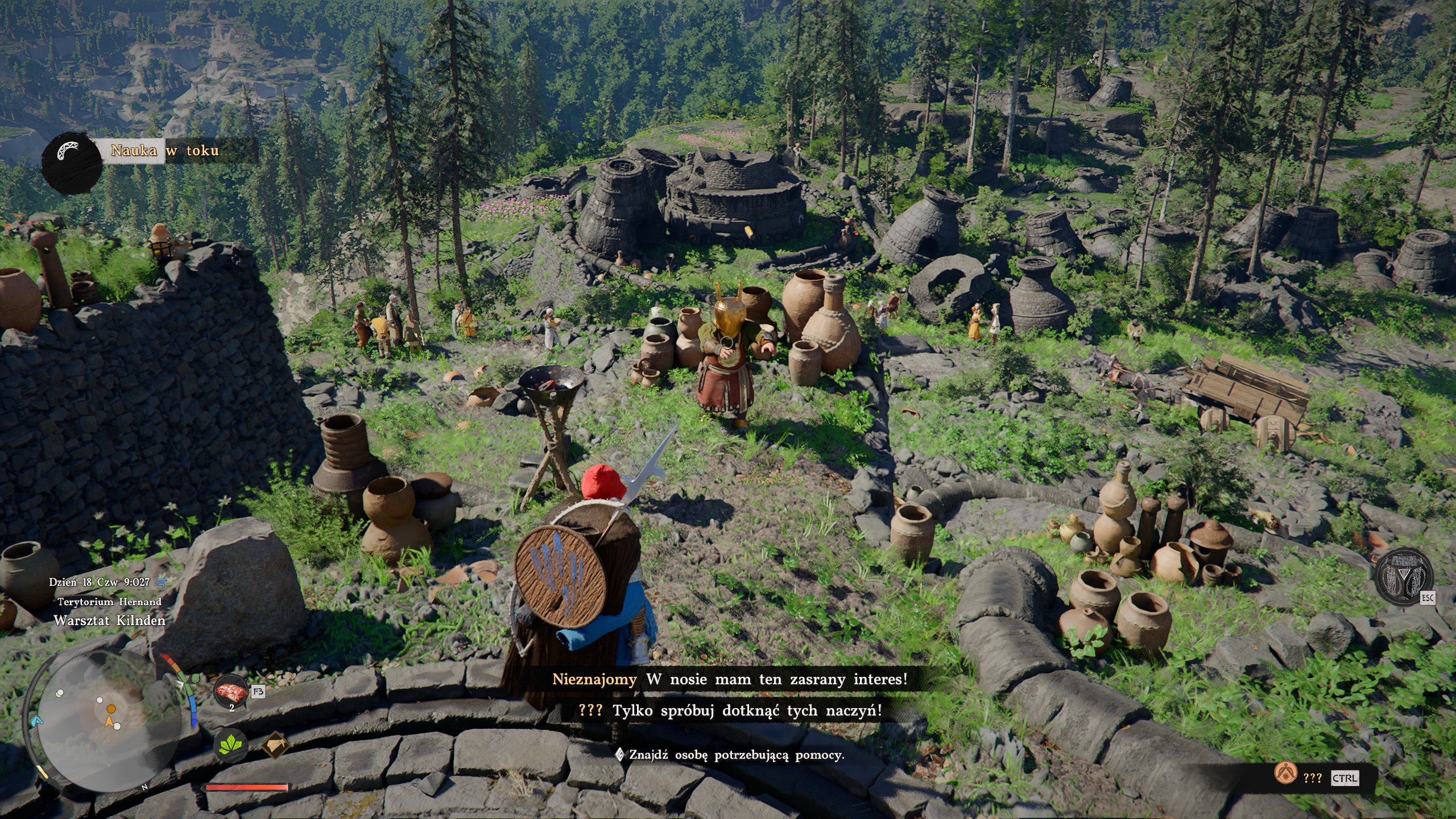 Crimson Desert - Warsztat Klinden: eksplozja, Grimnir