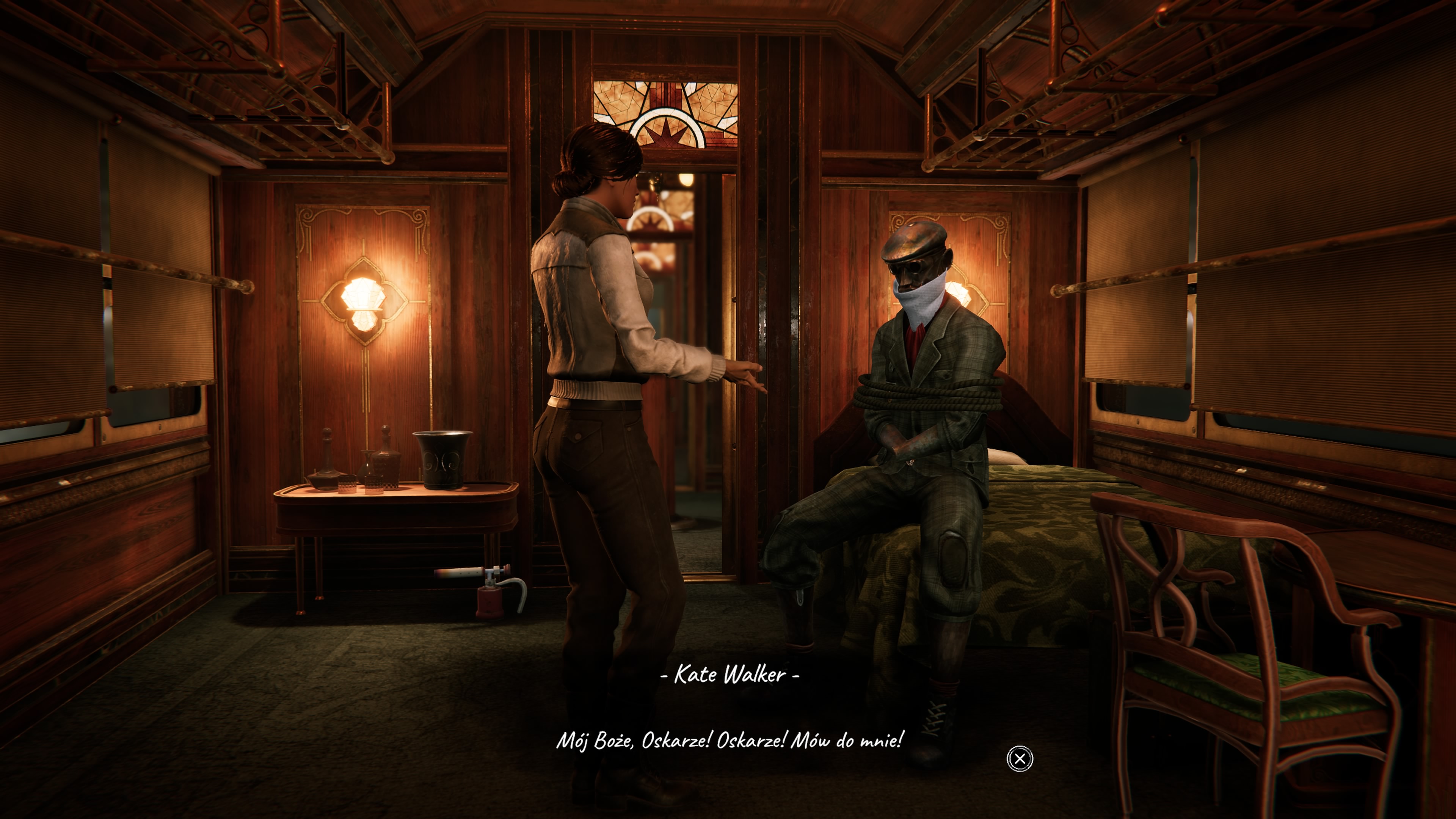 Syberia Remastered - Komkołzgrad: miasto mroku, ręce Oskara, tunel, dyrektor, Helena Romański