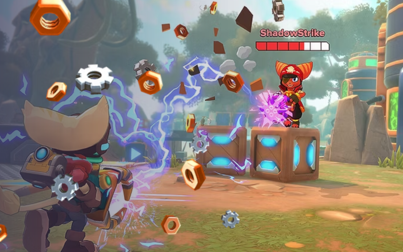 Ratchet & Clank: Ranger Rumble - zrzut z rozgrywki