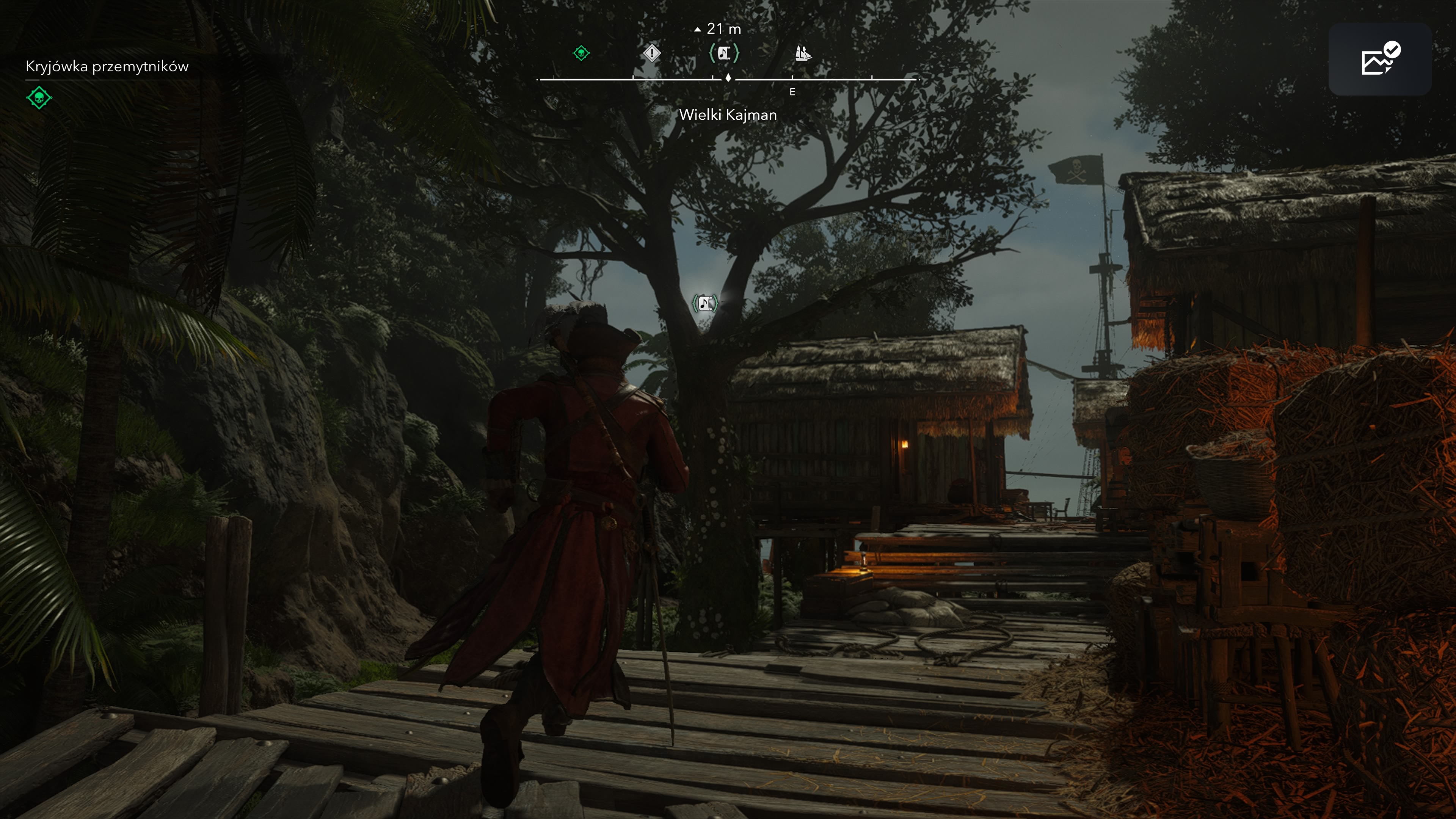 Assassin's Creed Black Flag Resynced - Karty z szantami w Wielki Kajman