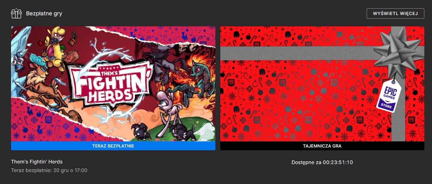 Epic Games promocja