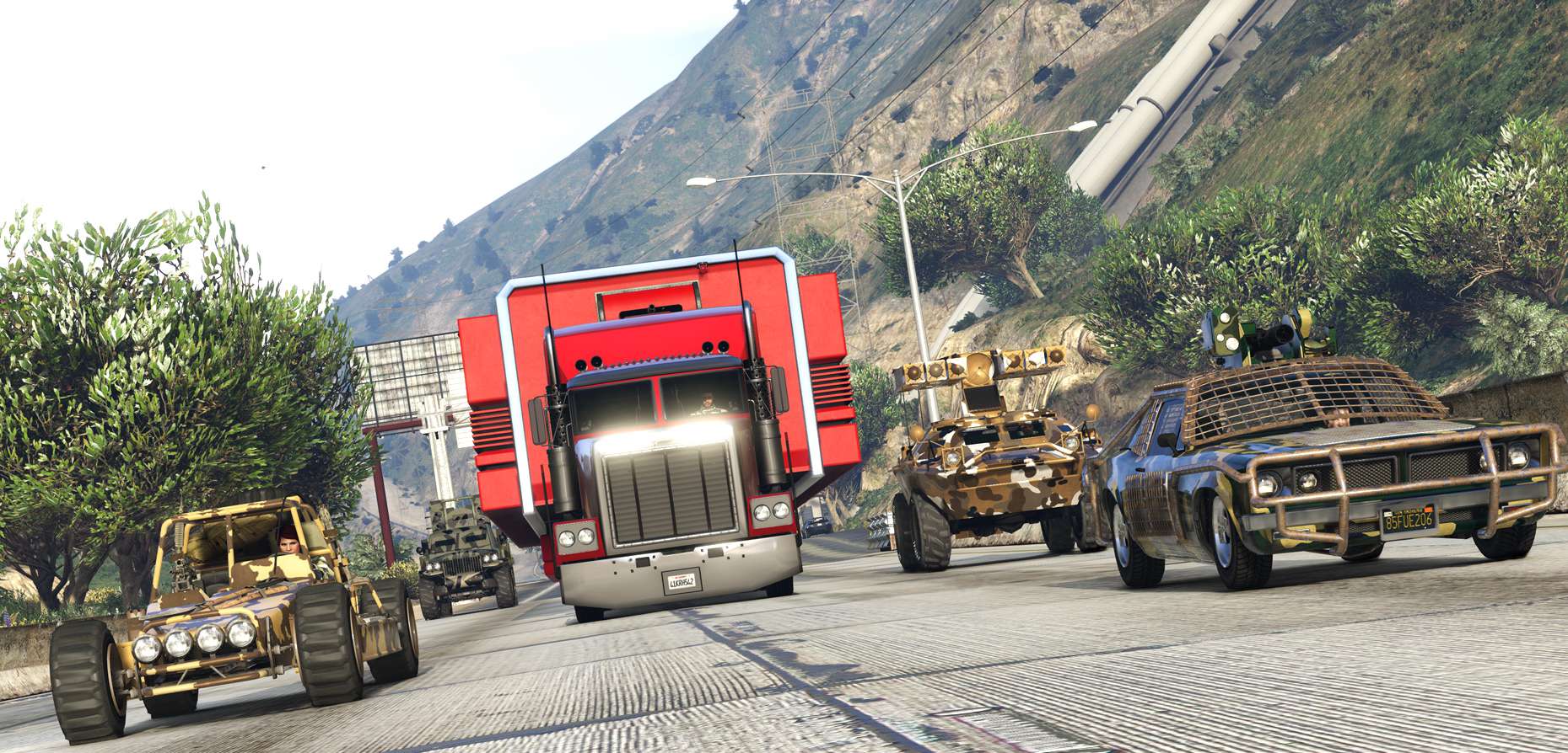 Pojazdy rodem z Mad Max i bunkry w darmowym rozszerzeniu GTA Online