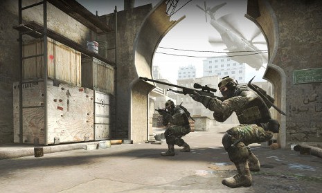 Counter Strike GO: gliny VS terroryści