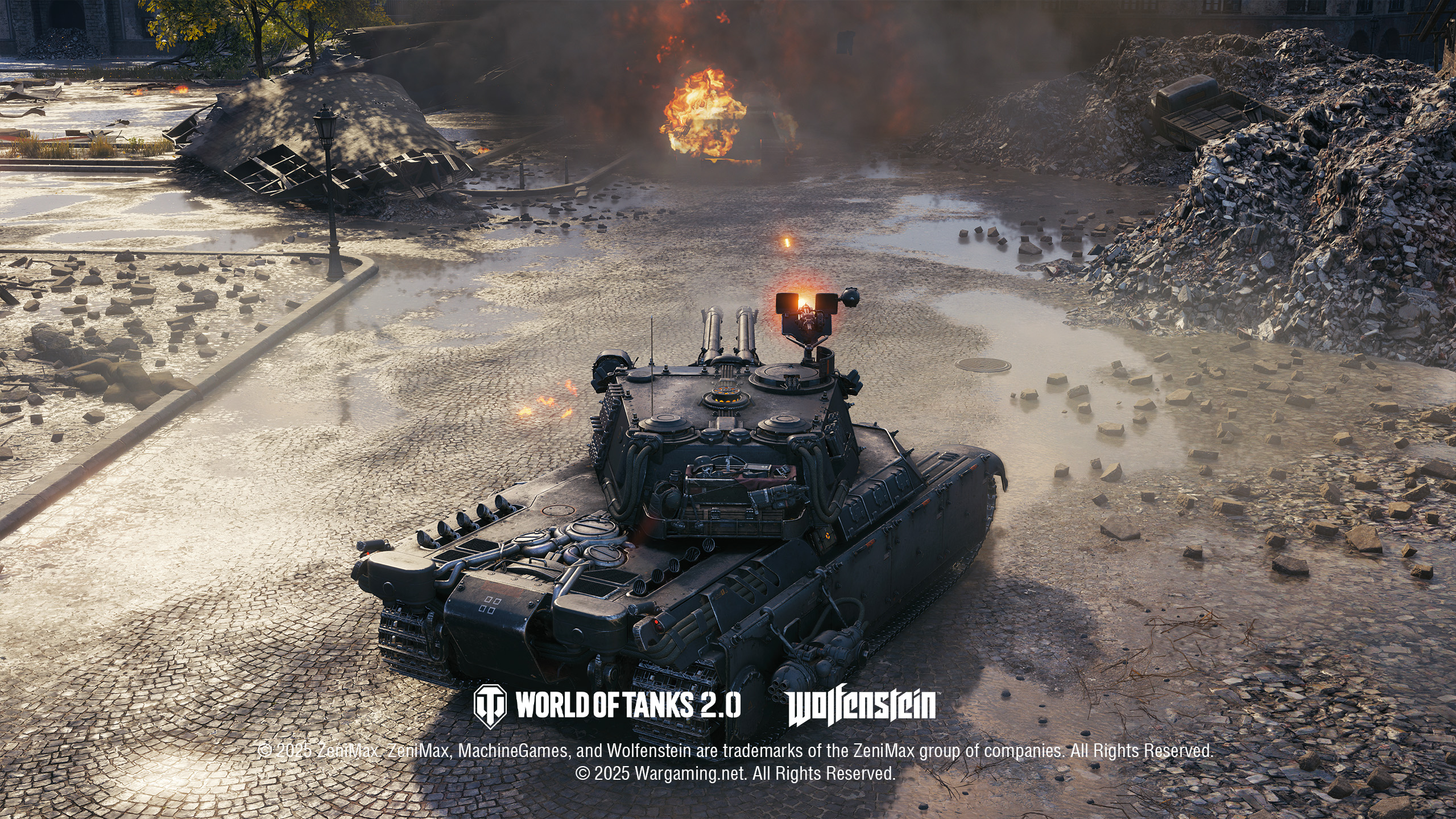 World of Tanks x Wolfenstein crossover - czołg Zwilling #2