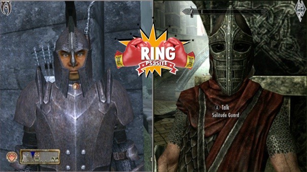 Oblivion vs. Skyrim. Fight!