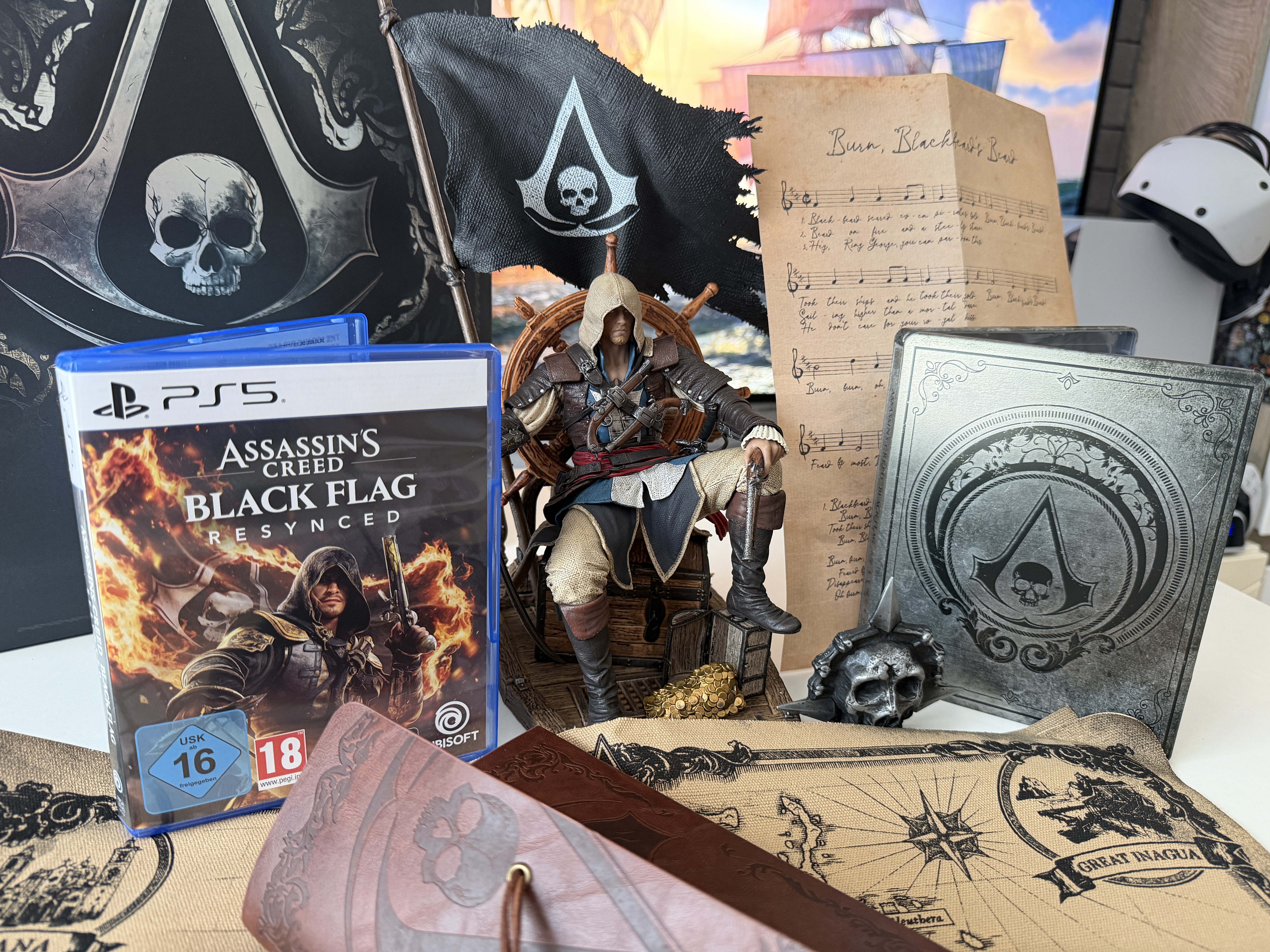 Assassin’s Creed Black Flag Resynced na płycie Blu-ray dla PlayStation 5