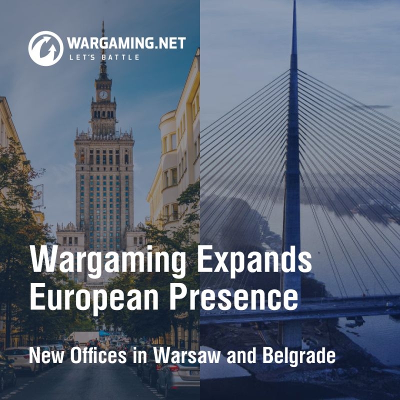 Wargaming - dwa nowe biura