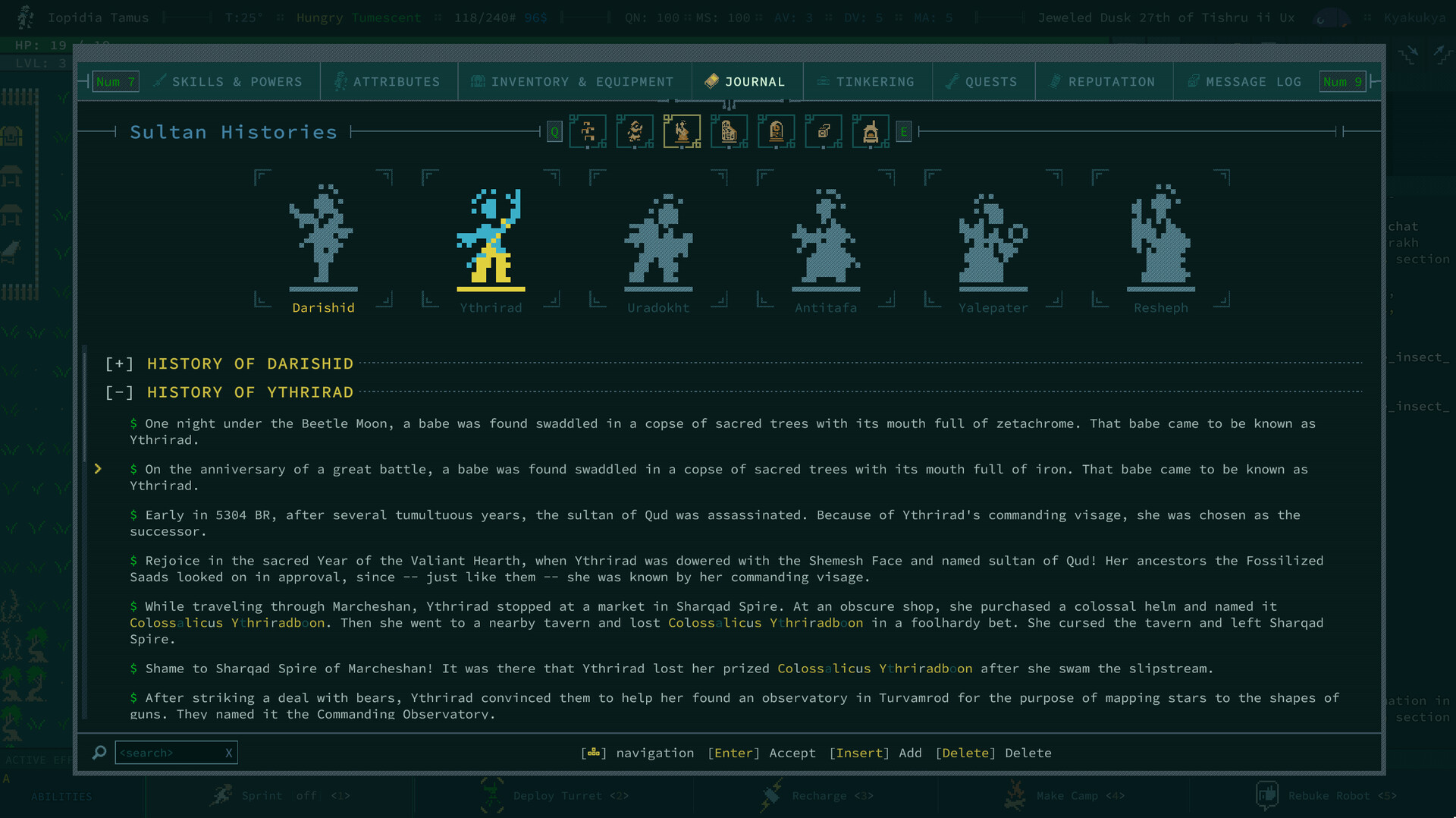 Caves of Qud #5