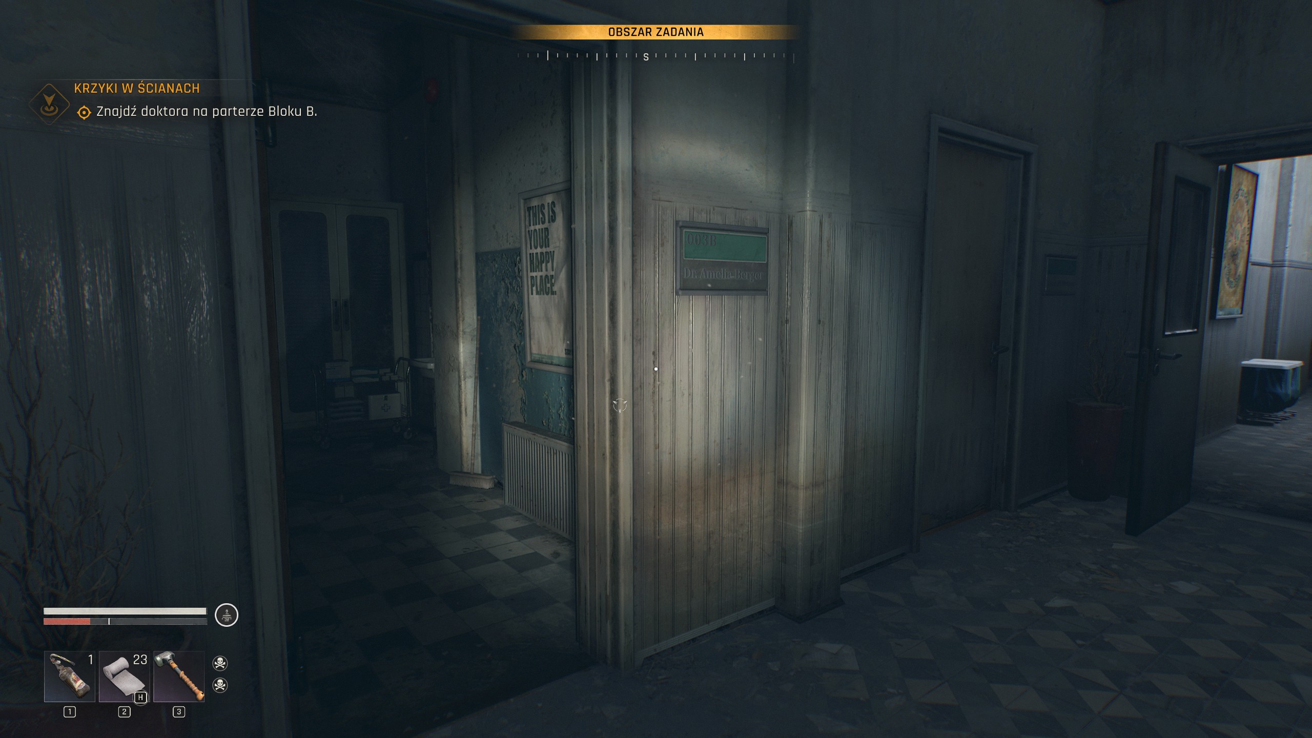 Dying Light The Beast - Krzyki w ścianach: szpital psychiatryczny, generator, magazyn leków