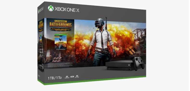 Xbox One X w pierwszym zestawie z PUBG. Microsoft ujawnia dwa nowe bundle packi