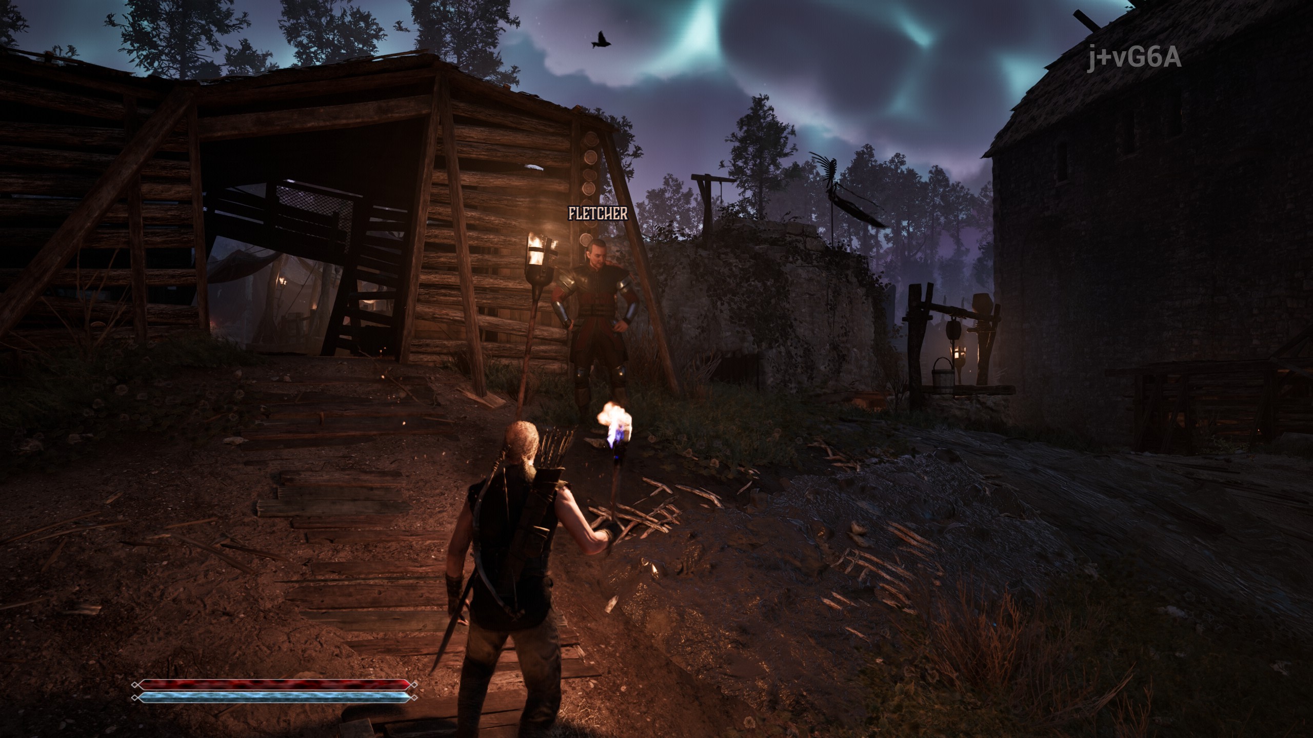 Gothic 1 Remake - Znikający strażnik: Zły, Nek, Fletcher