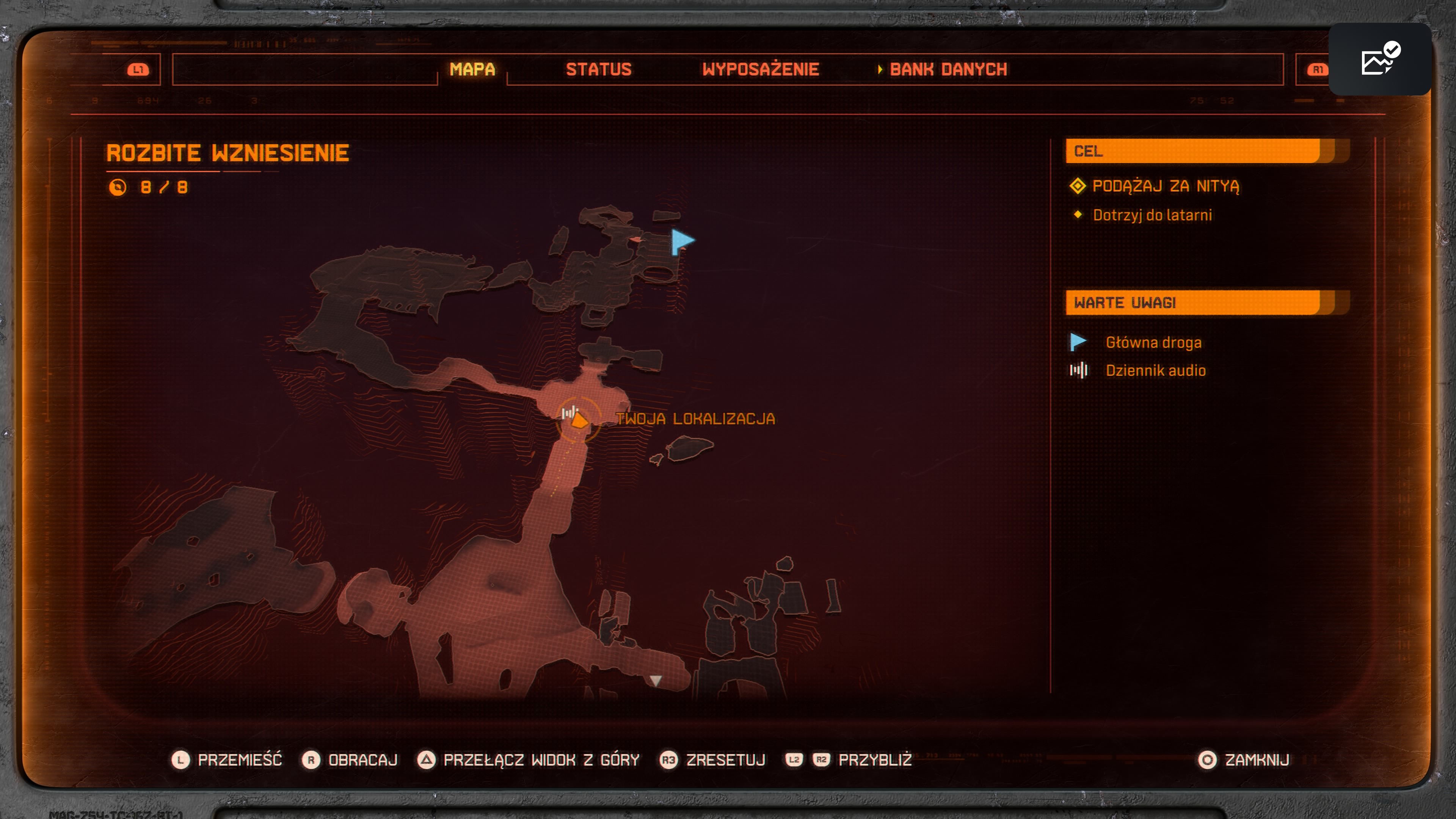 Saros - Rozbite wzniesienie: wszystkie przedmioty, znajdźki, dzienniki audio i tekstowe