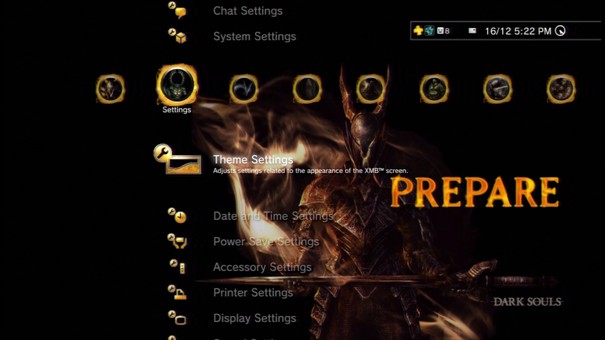 Darmowe dynamiczne motywy z Dark Souls w japońskim PSN