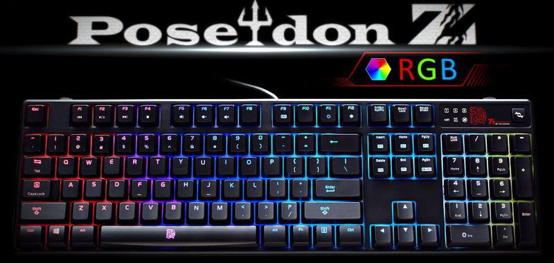 Test Tt eSPORTS Poseidon Z RGB Blue - mechaniczna klawiatura dla graczy