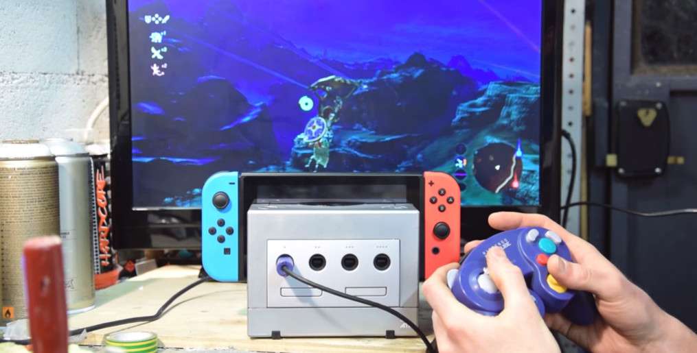 Nintendo Switch z wyjątkową stacją dokującą wspierającą pady z Gamecube&#039;a