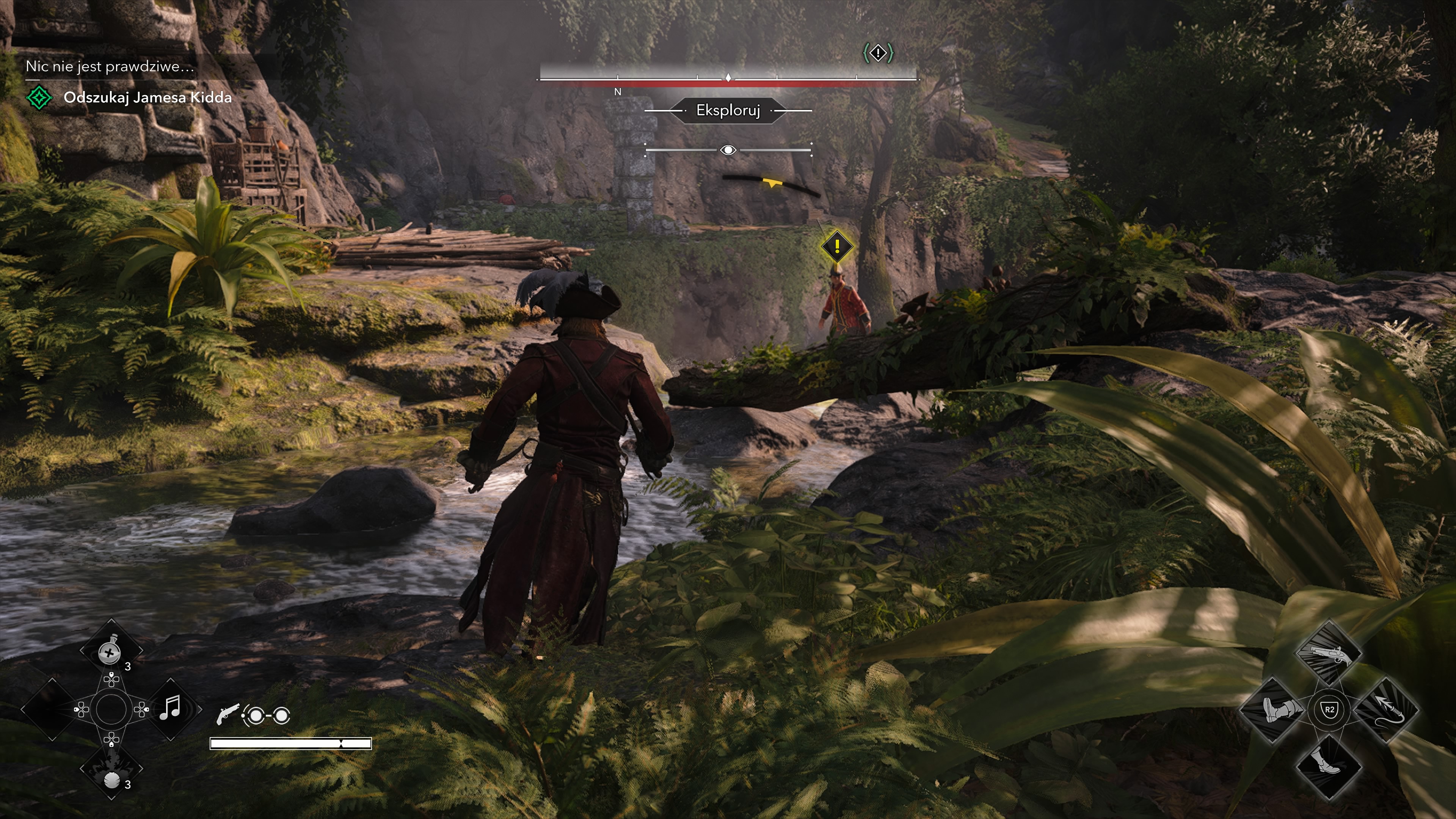 Assassin's Creed Black Flag Resynced - Nic nie jest prawdziwe: asasyn, świątynia, mentor Ah Tabai