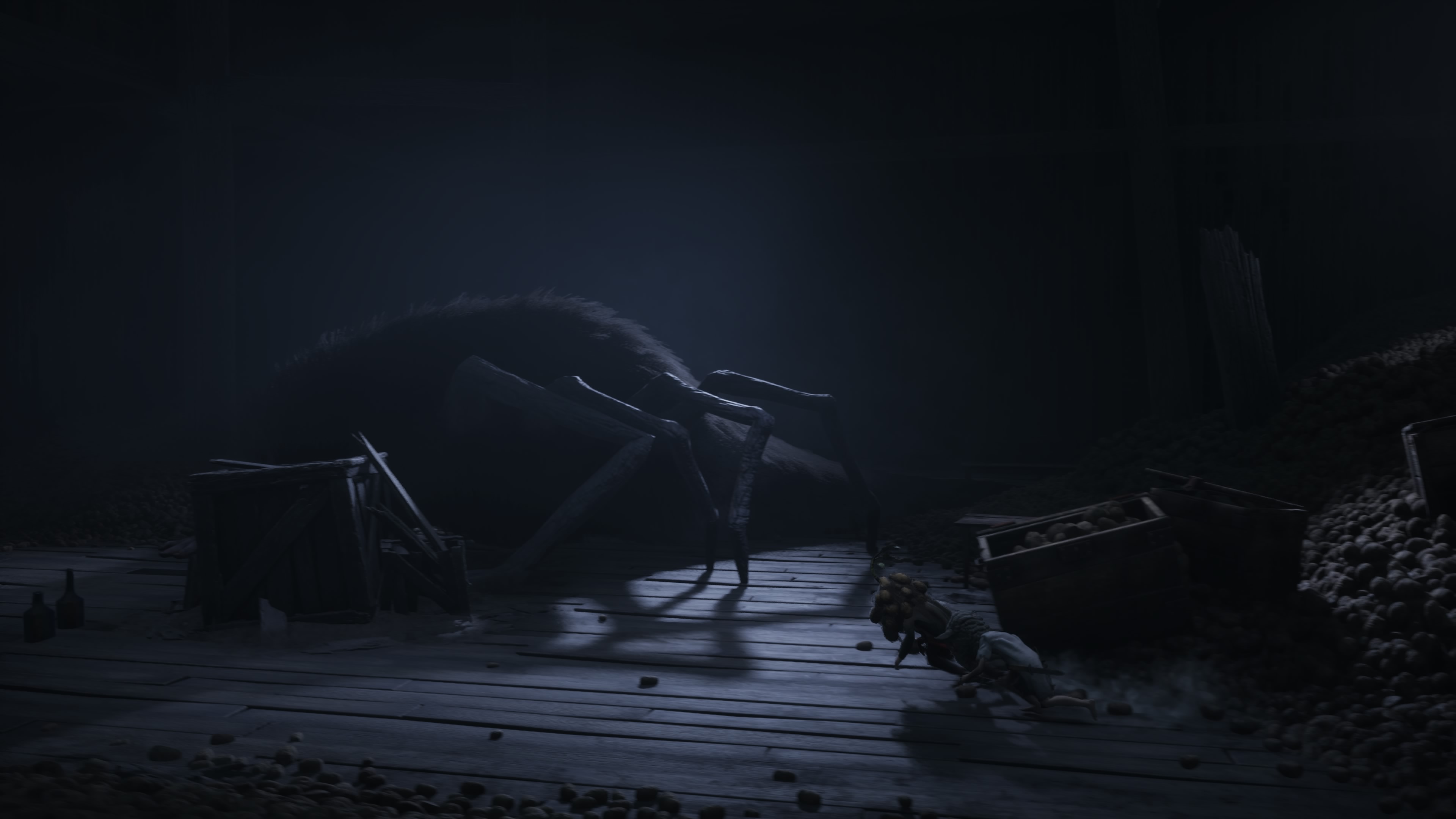 Reanimal - Akt 2: W czarnej dziurze, opis przejścia, znajdźki: Piaskowe miasto, skały, pająk