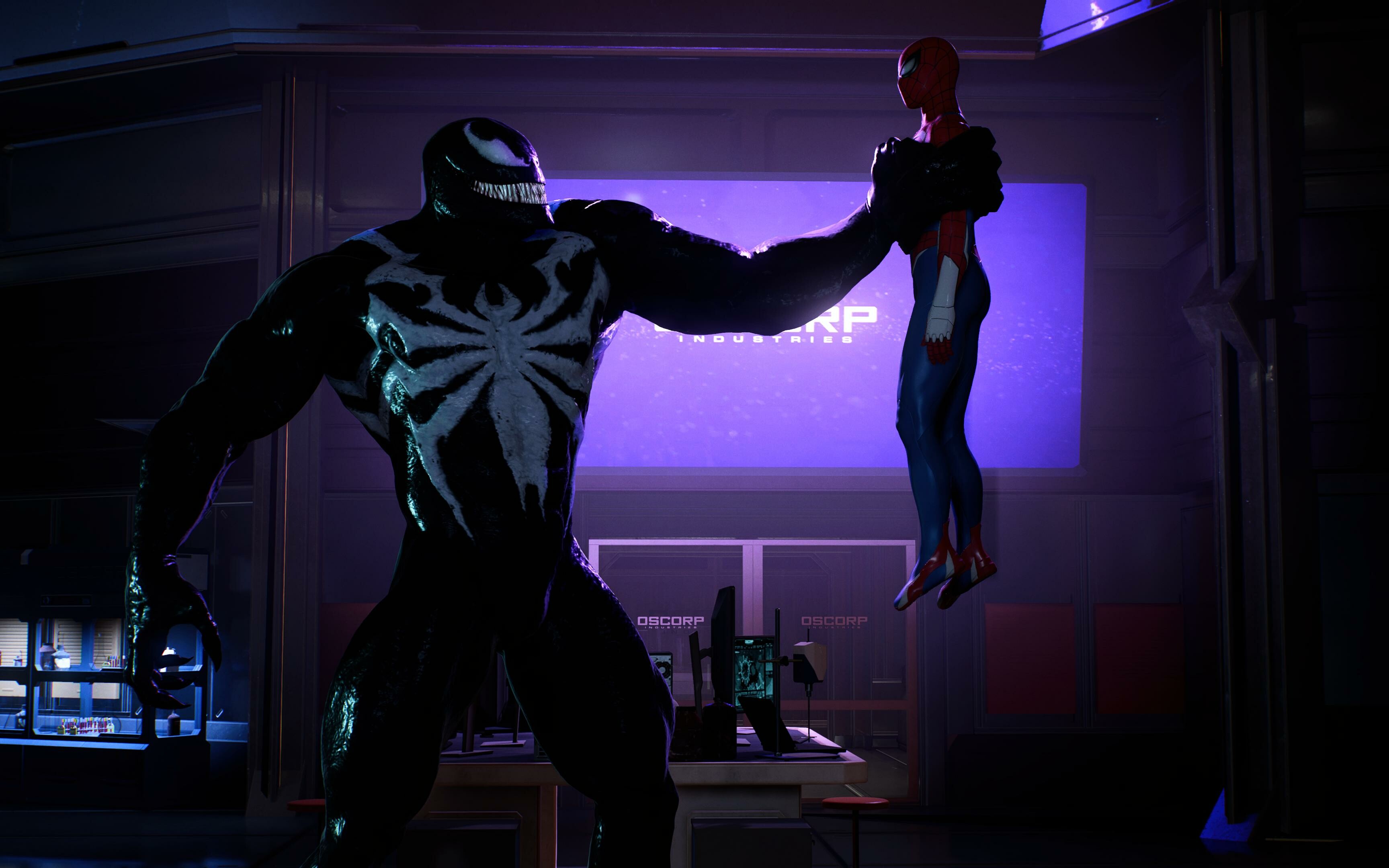 Spider-Man 2 Venom i Peter Parker