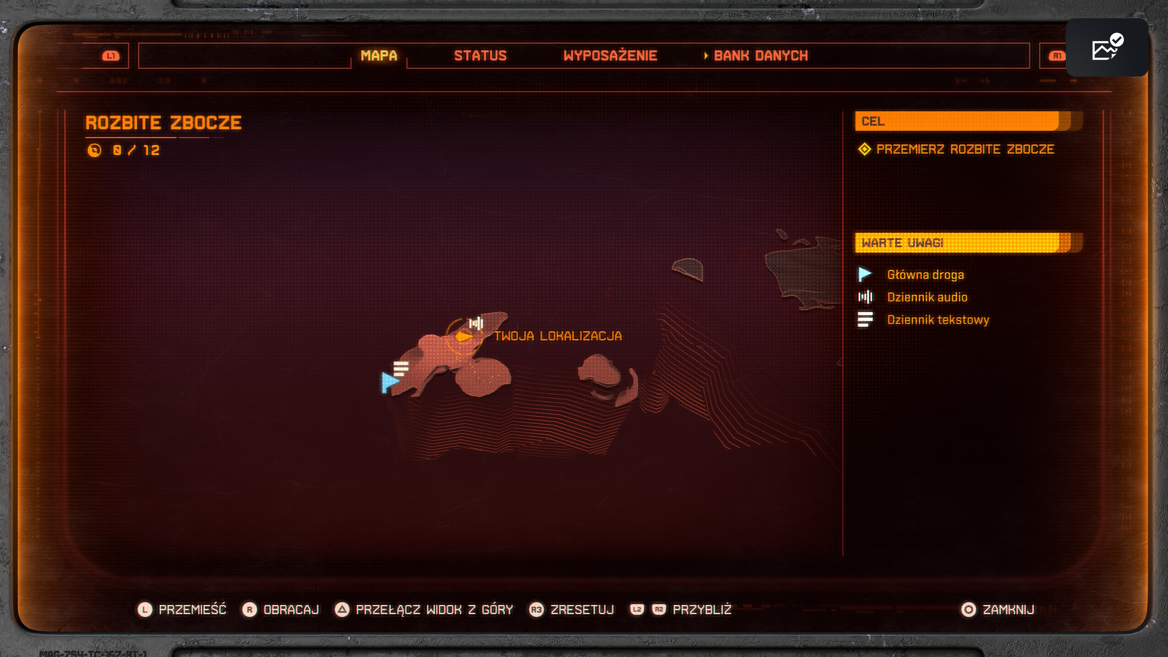 Saros - Rozbite zbocze: wszystkie przedmioty, znajdźki, dzienniki audio i tekstowe