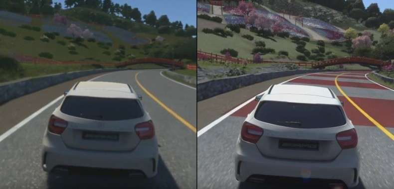 Driveclub VR vs. Driveclub. Dokładne porównanie pokazuje cenę wirtualnej rzeczywistości