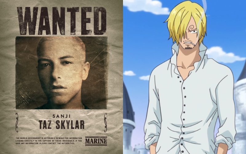 One Piece od Netflixa z główną obsadą aktorów. Zobaczcie porównanie z postaciami anime