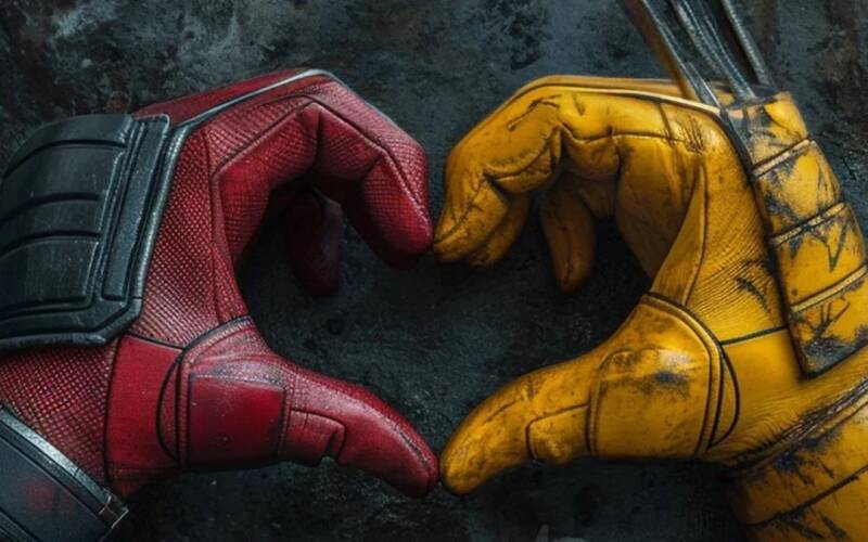 Deadpool and Wolverine in the teaser.  Tomorrow we will see a new trailer for the film