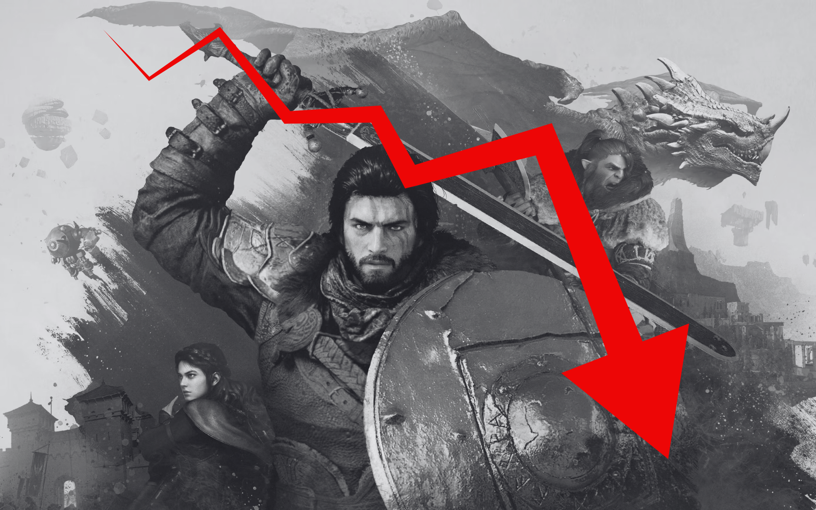 Dramat na giełdzie i gigantyczny spadek cen akcji! Recenzje Crimson Desert są za słabe dla inwestorów 