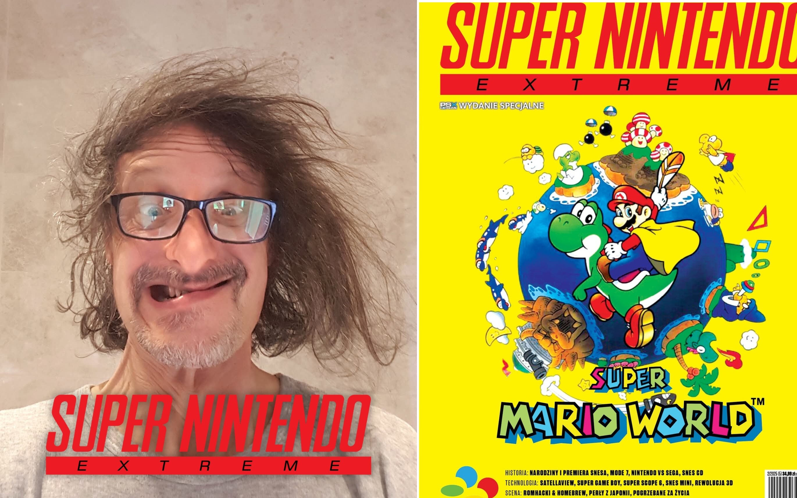 Obszerny wywiad ze Ścierą w SNES Extreme! Rusza druk wydania o kultowej konsoli Nintendo