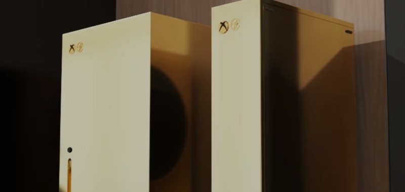 Xbox Series X|S w złocie. Efektownie wyglądające konsole za ponad 42 tysiące zł