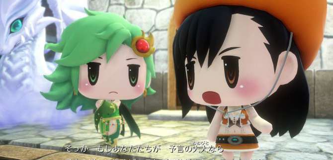 Grafika i loadingi w World of Final Fantasy - porównanie PS4 z PS Vita