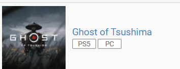 Ghost of Tsushima PC Trofea