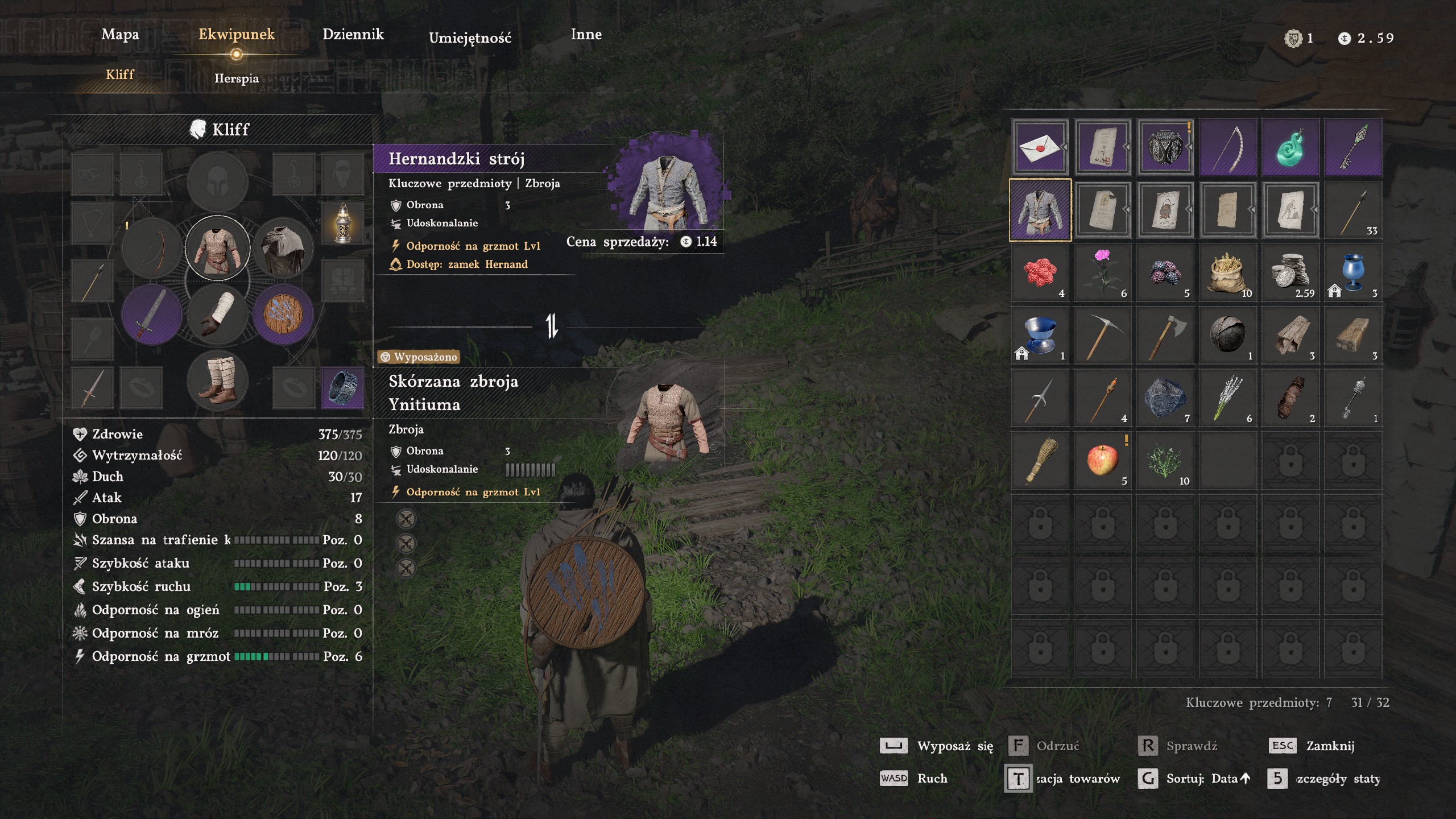 Crimson Desert - Zamek Hernand, jak wejść, jak zdobyć strój hernandzki?