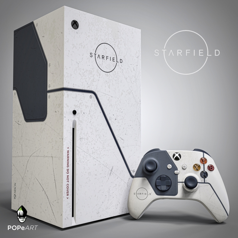 Xbox Series X w wersji Starfield wygląda znakomicie. Gracze i twórcy chwalą projekt POPeART