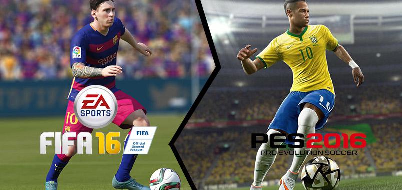 FIFA 16 vs PES 2016 - kto lepszy? [ankieta]