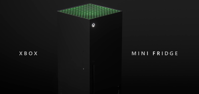 Xbox Series X Mini Lodówka jest większa od konsoli. Znamy dokładne wymiary