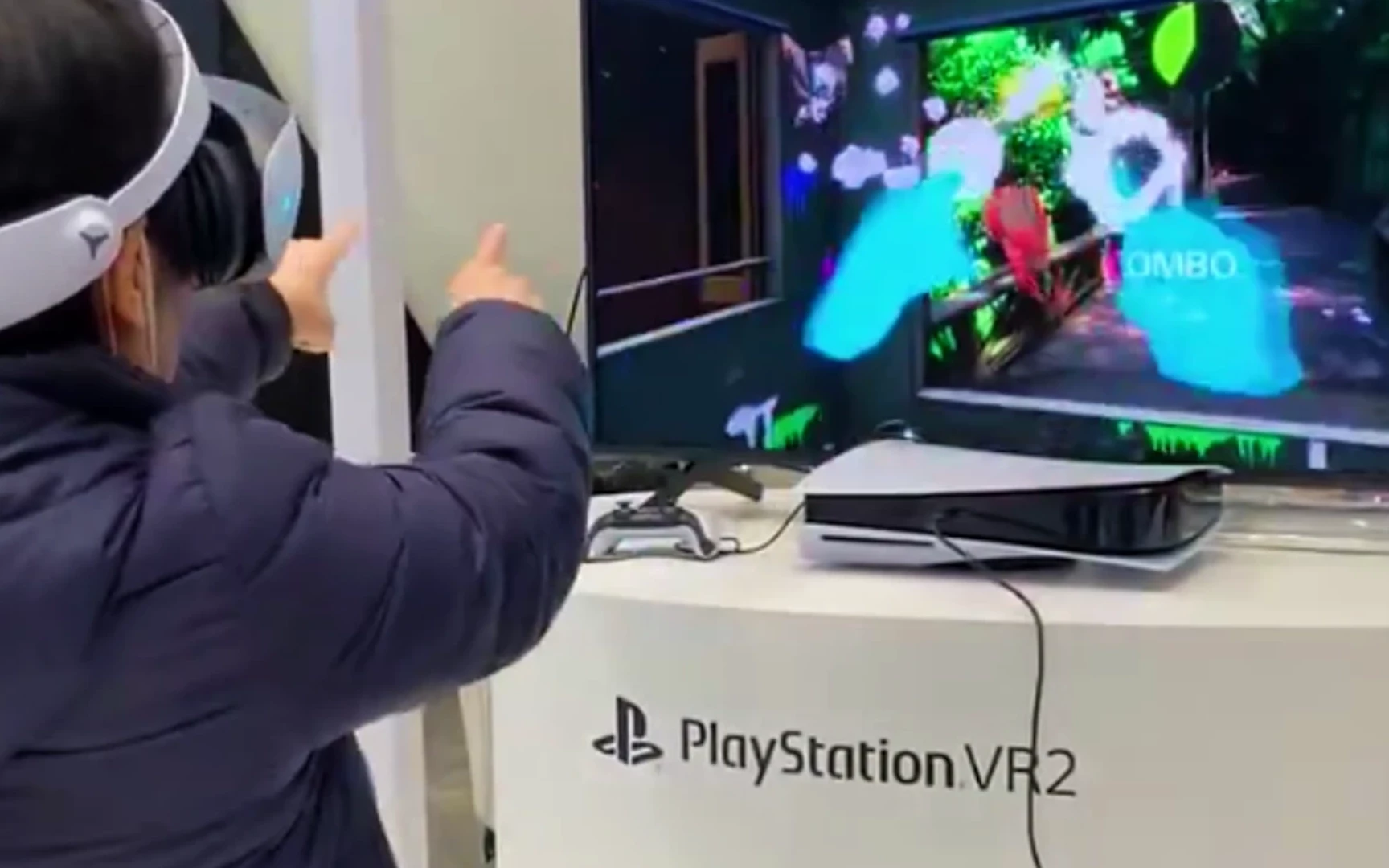 PlayStation VR2 Handtracking demo