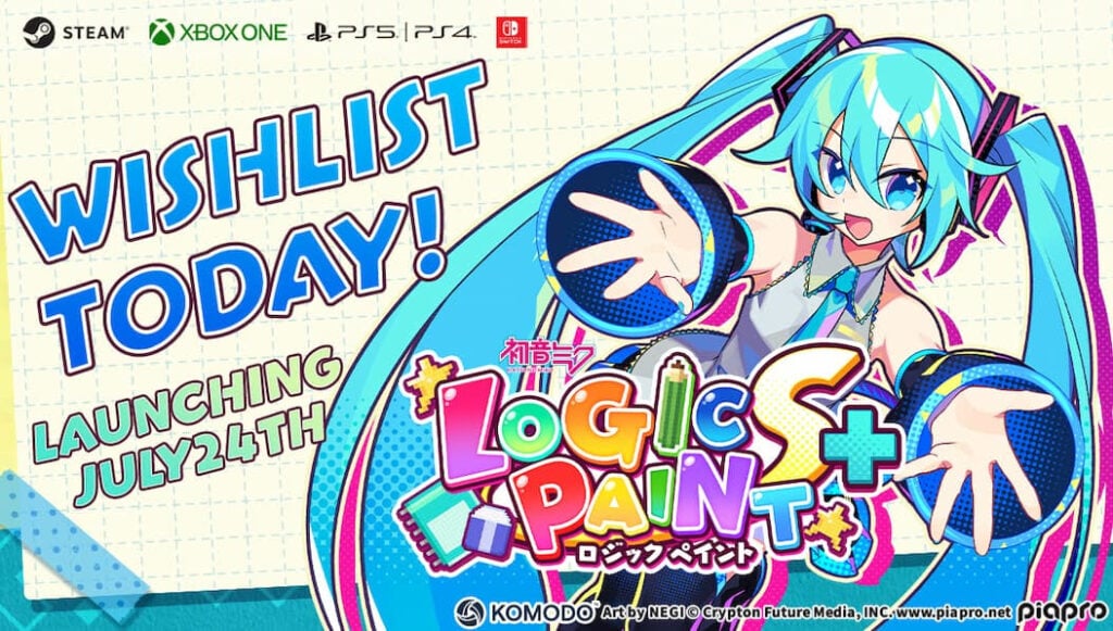 Hatsune Miku Logic Paint S+