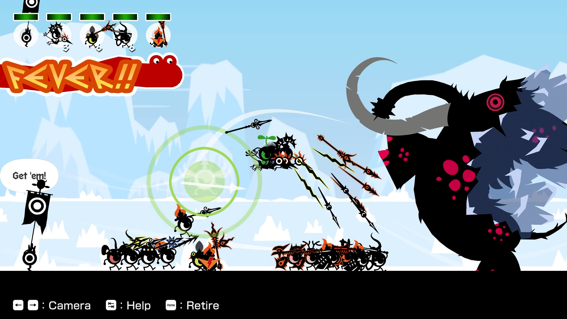Patapon 1+2 Replay - recenzja gry - walka